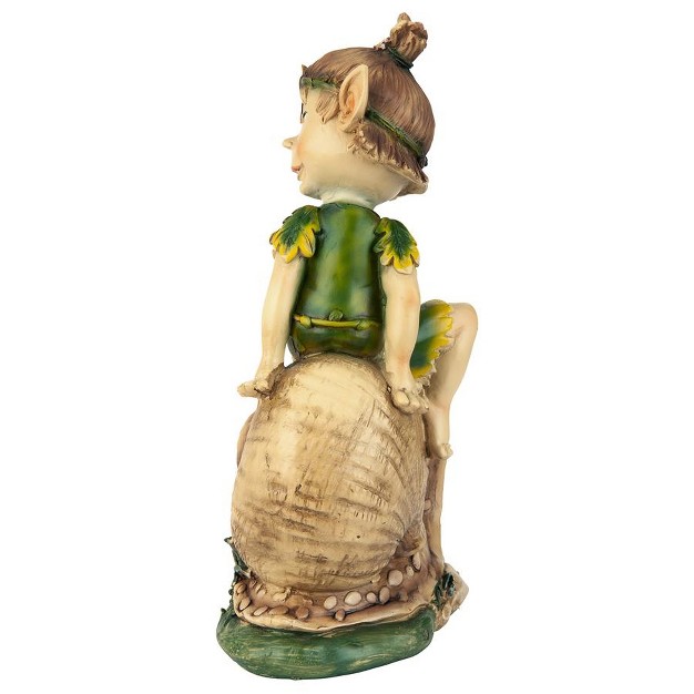 Design Toscano Pixie Pete Elfin Gnome Garden Statue