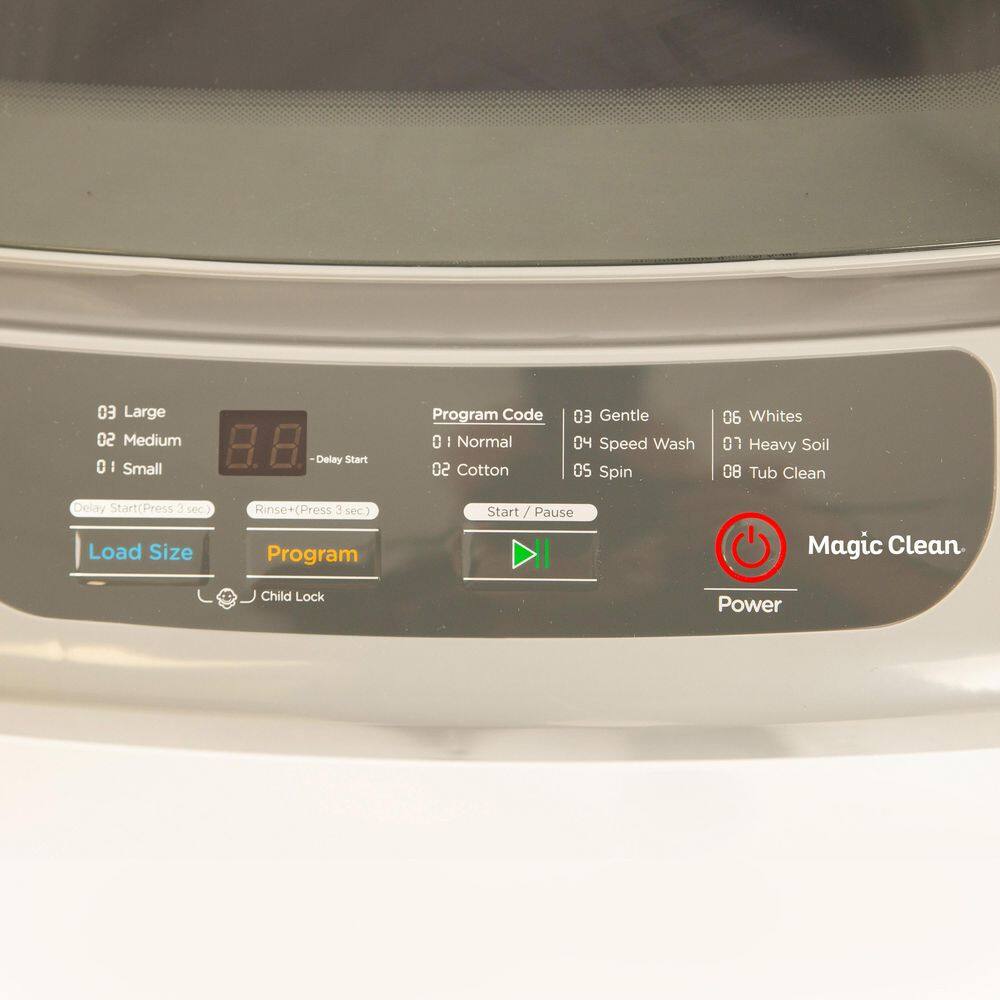 Magic Clean 0.84 cu. ft. Top Load Washer in White MCLW84WI