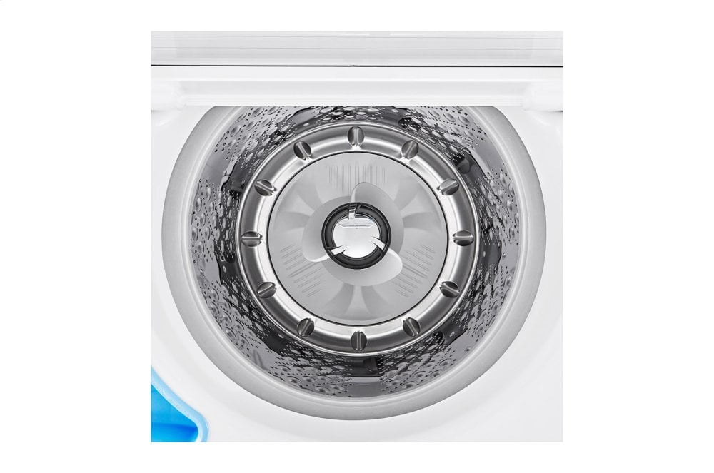 Lg WT7305CW 4.8 Cu. Ft. Mega Capacity Smart Wi-Fi Enabled Top Load Washer With Agitator And Turbowash3D™ Technology