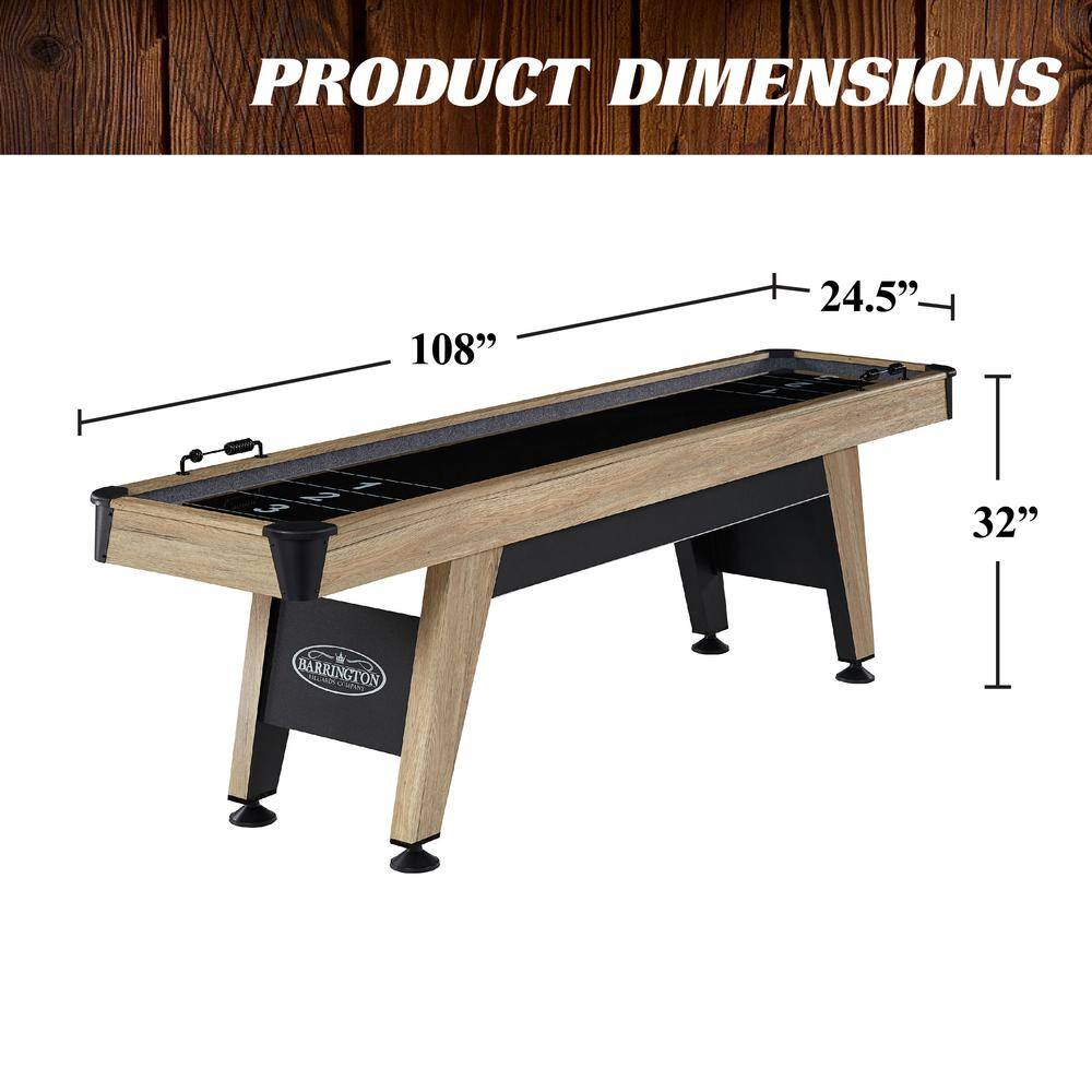 Barrington Wentworth 9 ft. Shuffleboard Table AC108Y19018