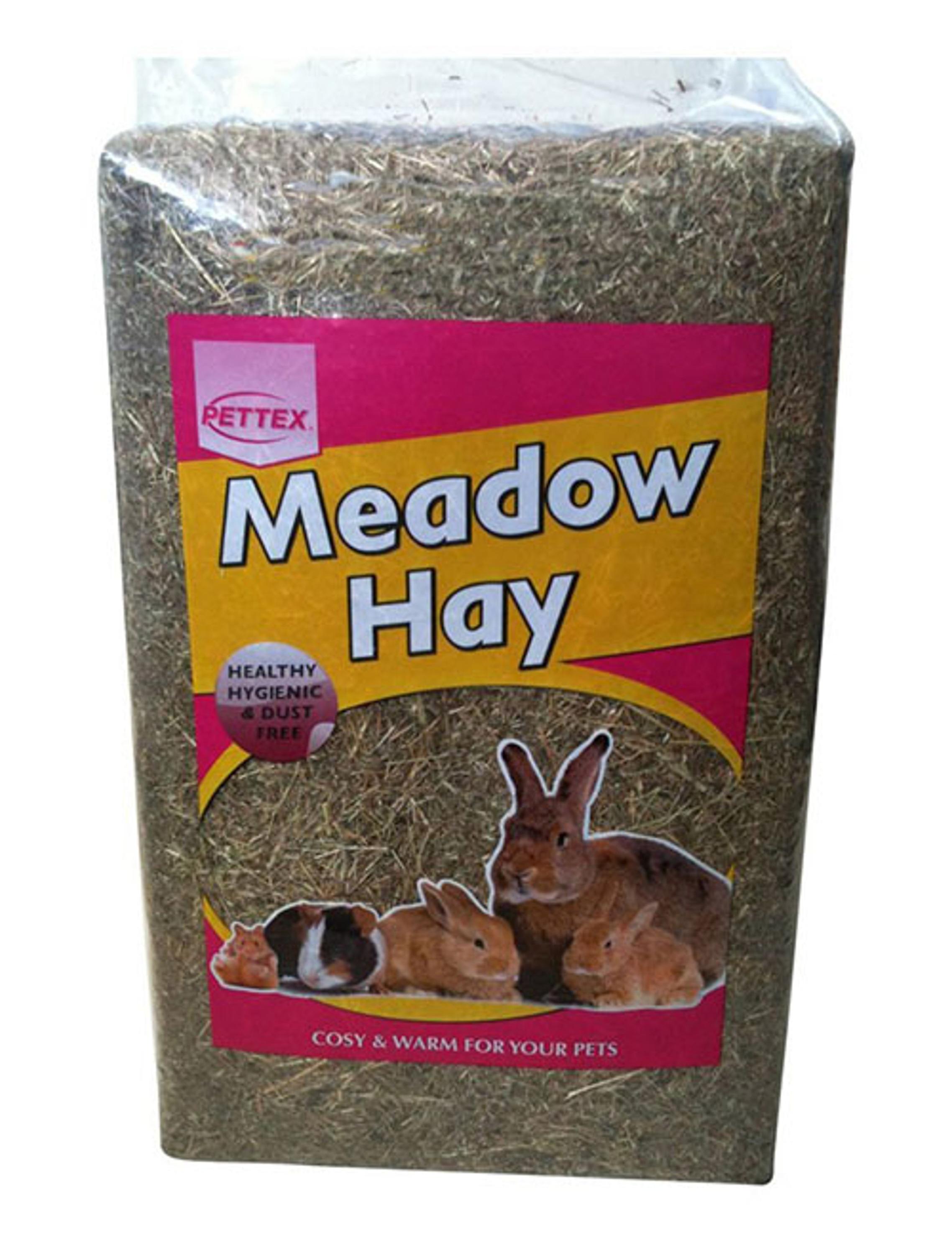 Pettex Compressed Meadow Hay Bedding for Rabbit and Small animals