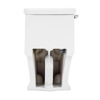 Swiss Madison Voltaire 1-Piece 1.28 GPF Single Flush Elongated Toilet in White Seat Included SM-1T114