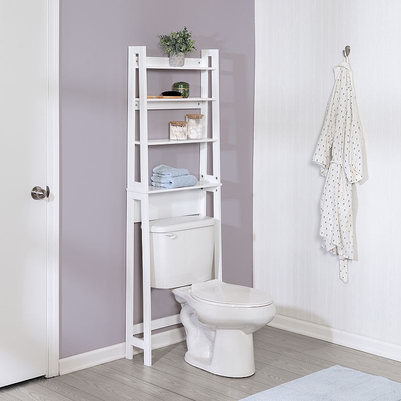 Honey-Can-Do Over-The-Toilet Bathroom Shelving Space Saver