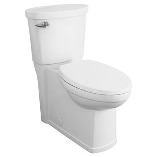 American Standard Cadet 3 Decor Tall Height 2-Piece 1.28 GPF Single Flush Elongated Toilet with Seat in White Seat Included 715AA.001.020