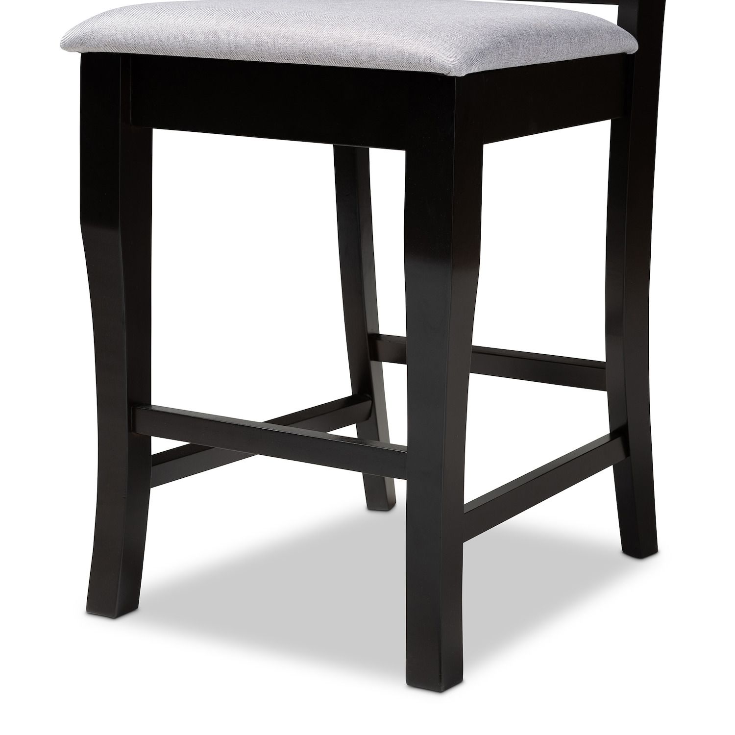 Baxton Studio Nisa Counter Stool 2-piece Set