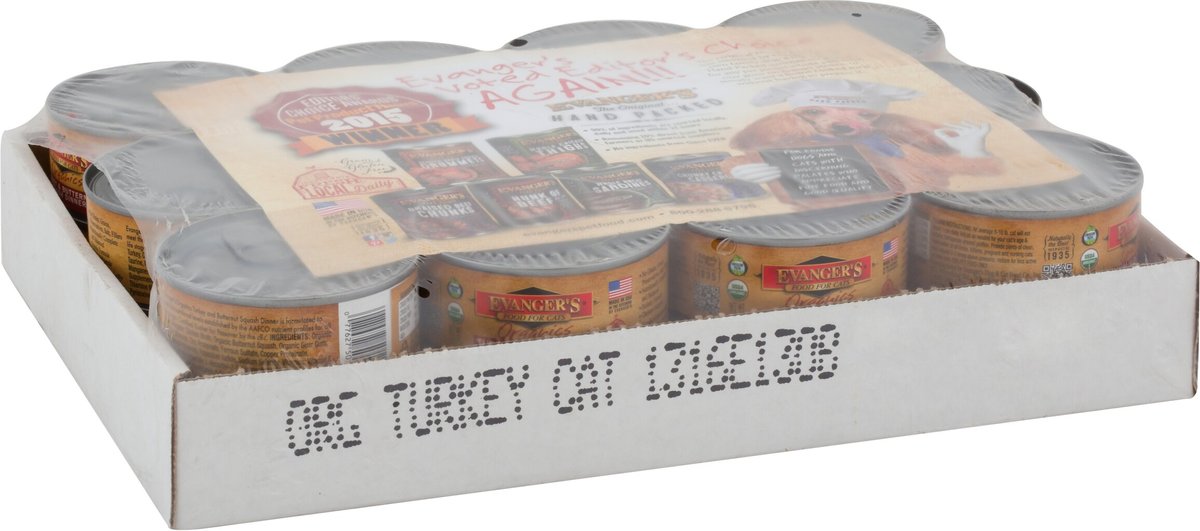 Evanger's Organics Turkey and Butternut Squash Dinner Canned Cat Food