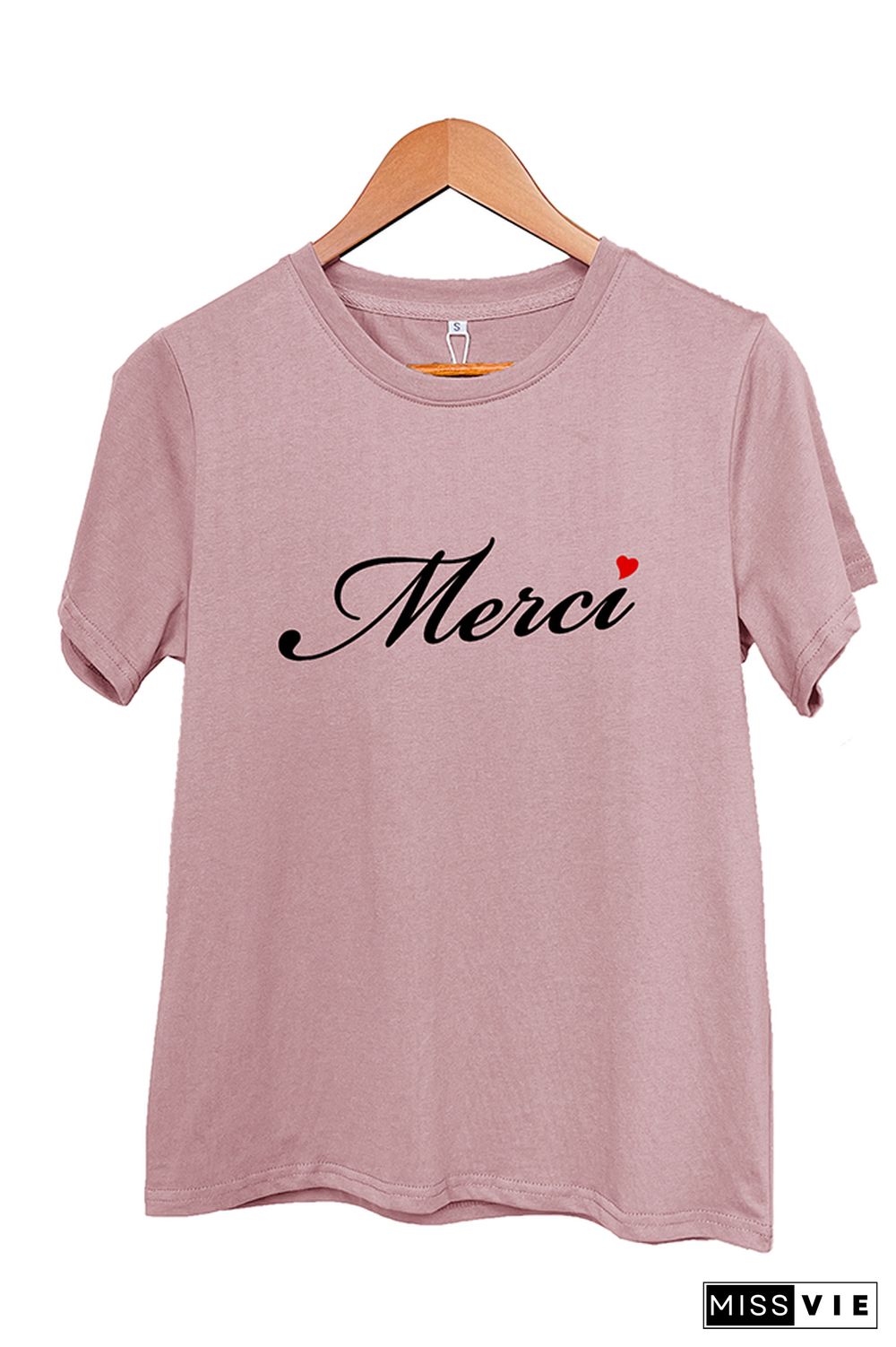 Merci Graphic Tee Wholesale