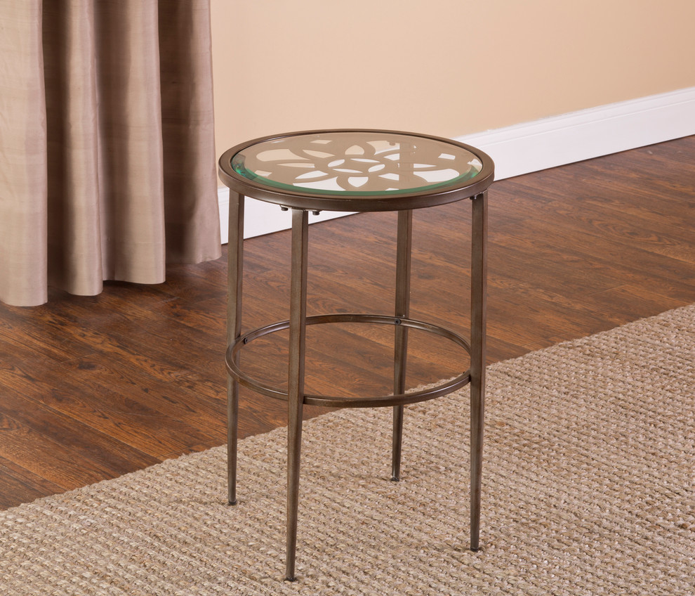 Marsala End Table   Midcentury   Side Tables And End Tables   by Buildcom  Houzz