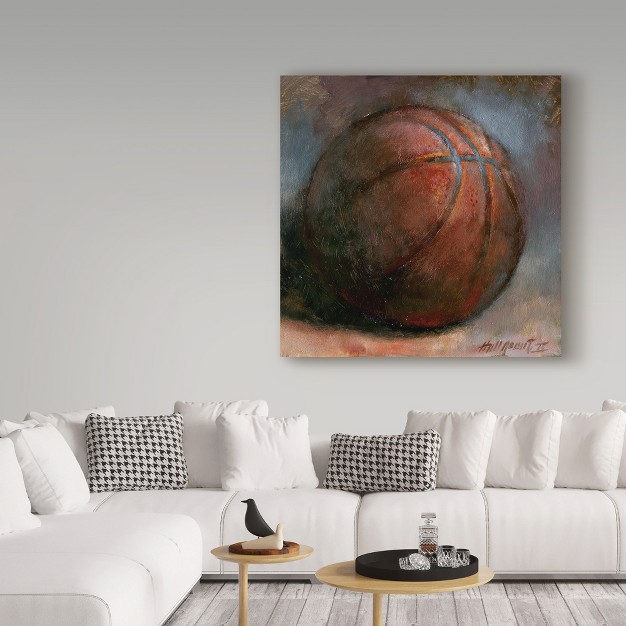 Trademark Fine Art hall Groat Ii x27 basketball x27 Canvas Art