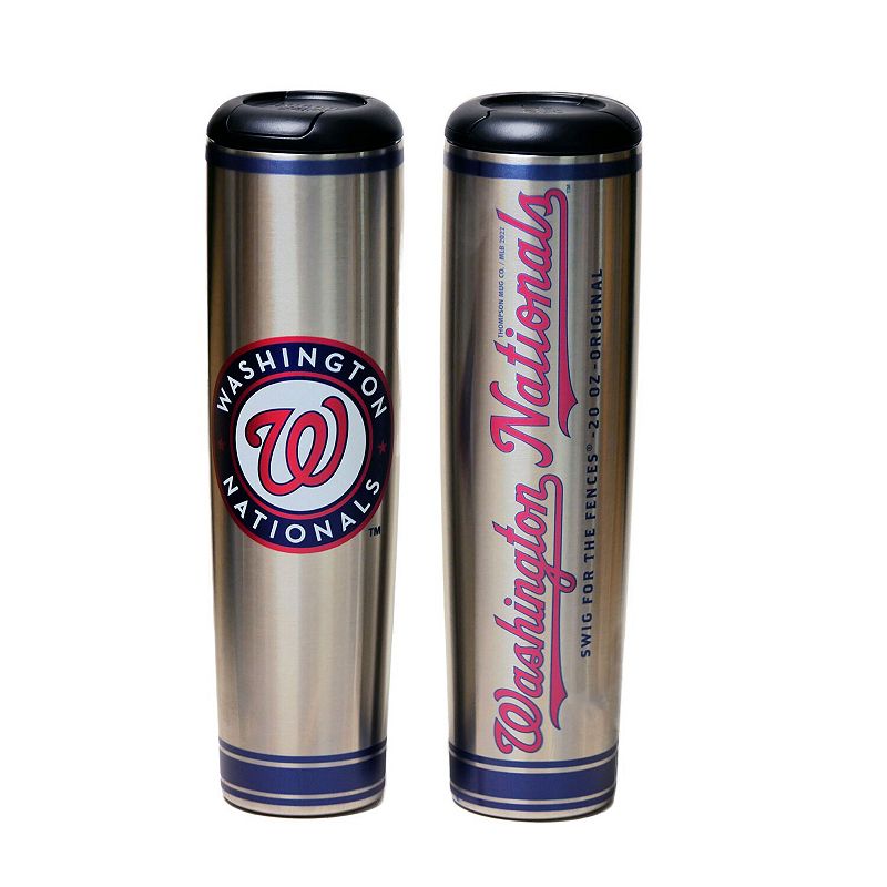 Washington Nationals 20 oz. Metal Bat Tumbler