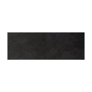 Grosfillex Element Mineral 14 in. x 17 in. x 48 in. Peel and Stick Compact Concrete Resin Decorative Wall Paneling USC48C24