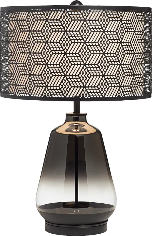 Taurus Black Ombre Table Lamp