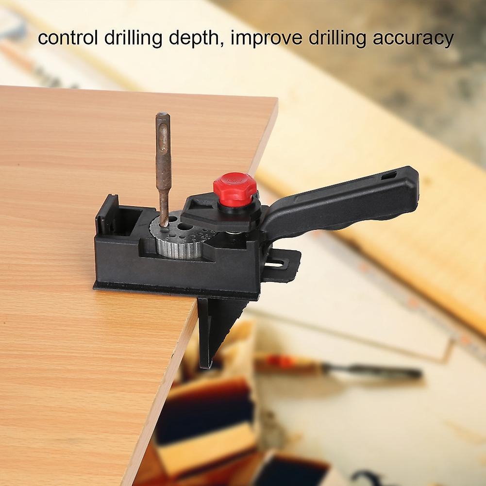 3-12mm Wood Dowel Straight Hole Drilling Guide Woodworking Carpentry Positioner Locator Tool