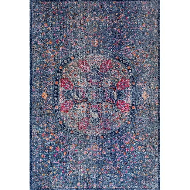 Nuloom Celina Floral Mandala Area Rug