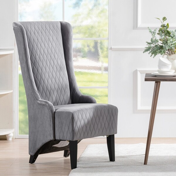 Modern Wide Wing Back Chair ，Side Chair for Living Room