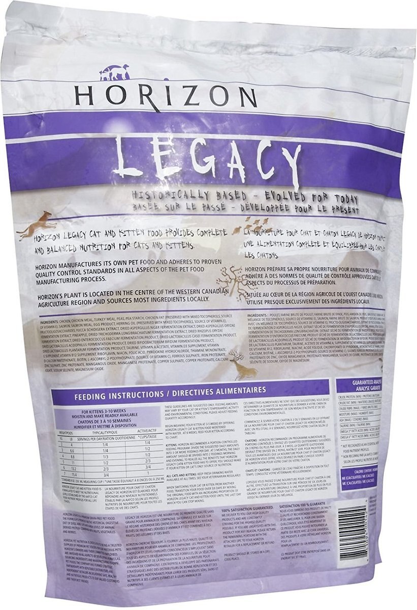 Horizon Legacy Cat and Kitten Grain-Free Dry Cat Food