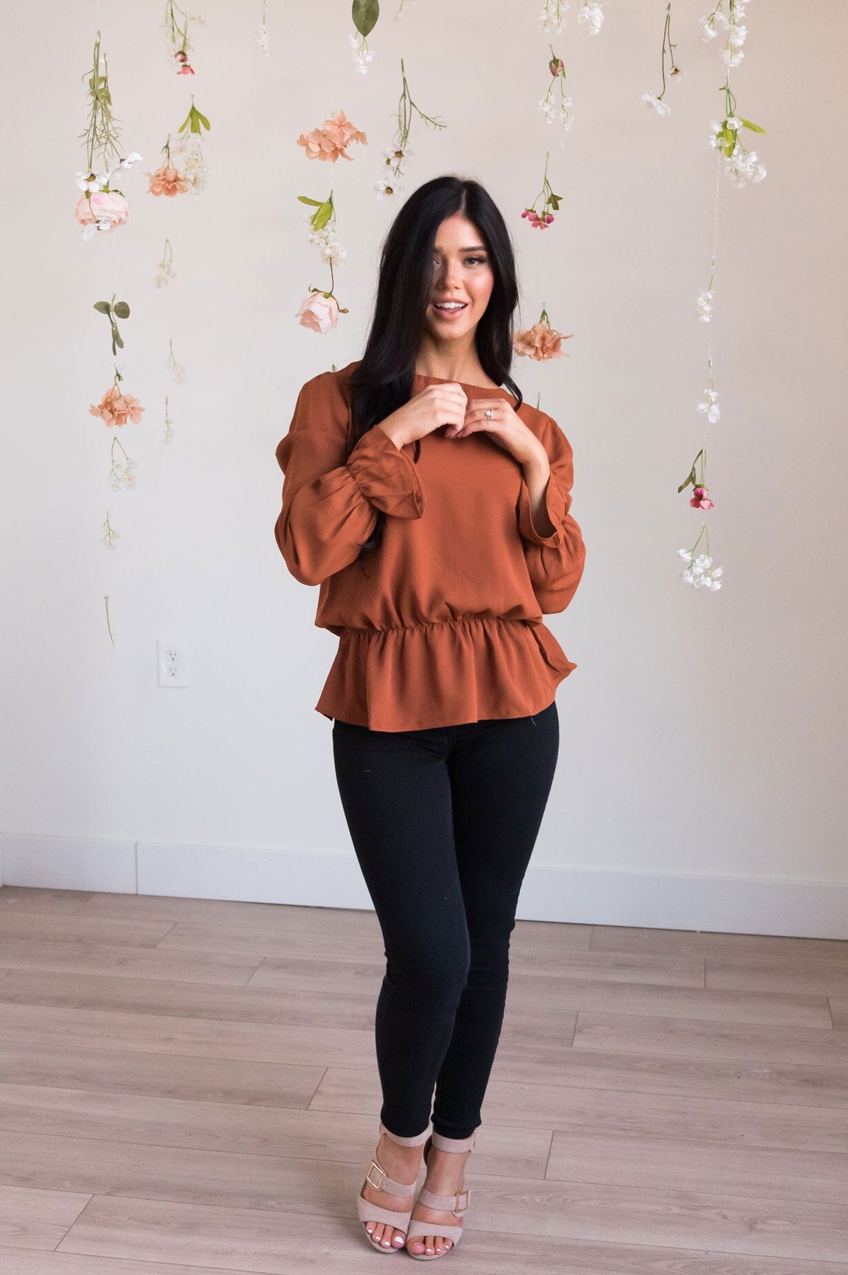 At The Office Long Sleeve Blouse