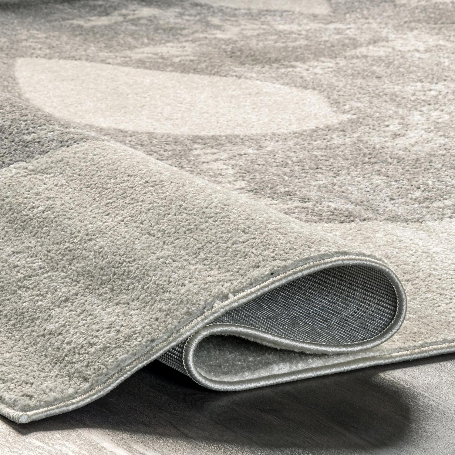 nuLOOM Thomas Paul Serpent Area Rug， 6and#8242; 7 x 9and#8242;， Light Gray