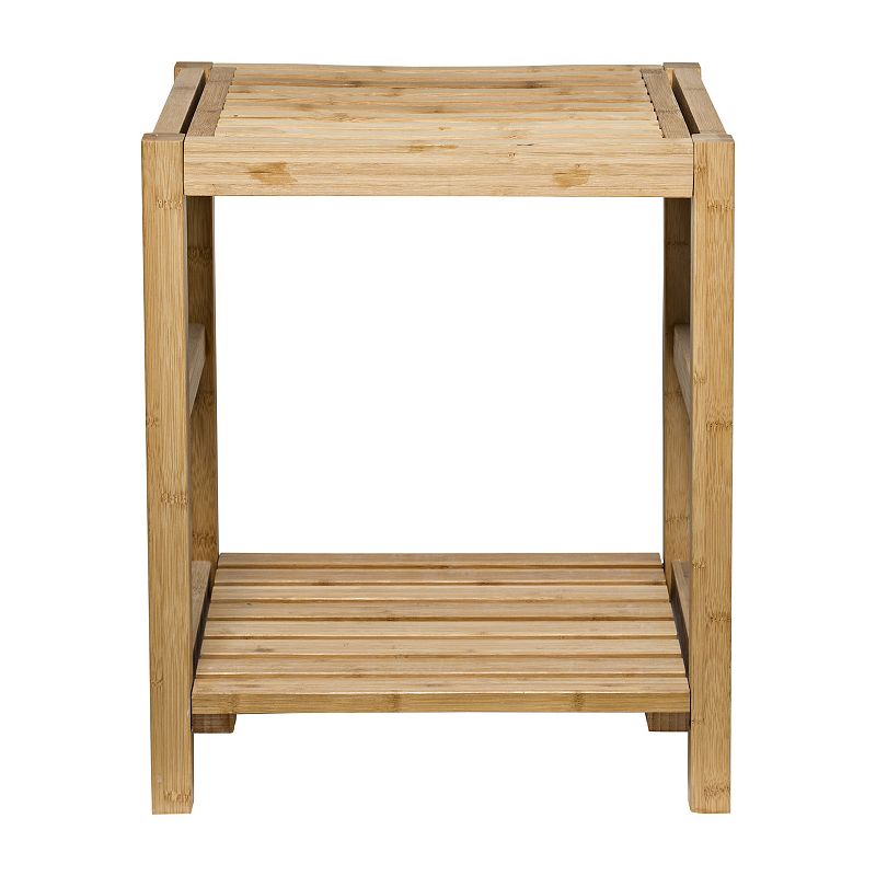 Honey-Can-Do Bamboo Spa Storage Bench