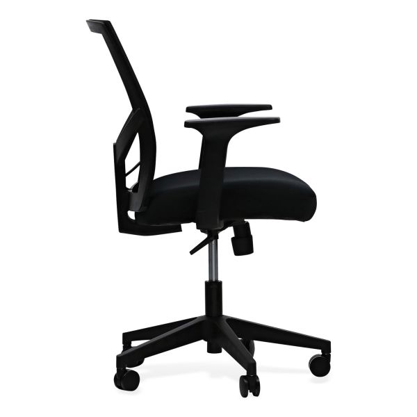 Workspace by Alera Mesh Back Fabric Task Chair， Supports Up to 275 lb， 17.32