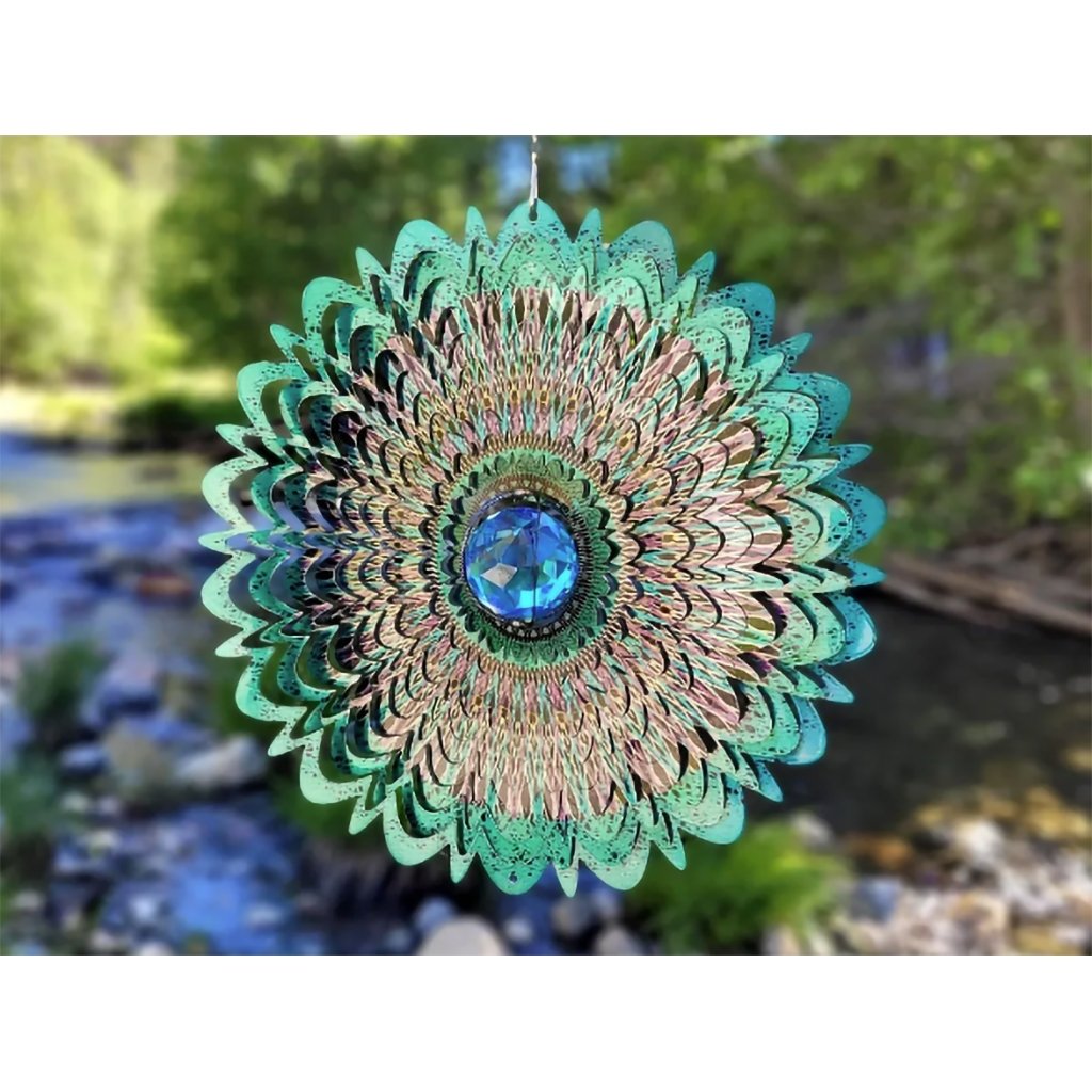 Spinfinity  Crystal Cosmic Mandala