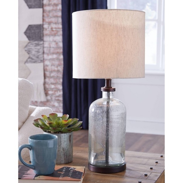 Bandile Table Lamp Clear bronze Signature Design By Ashley