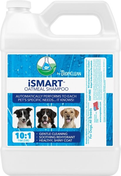 TropiClean iSmart Oatmeal Dog and Cat Shampoo