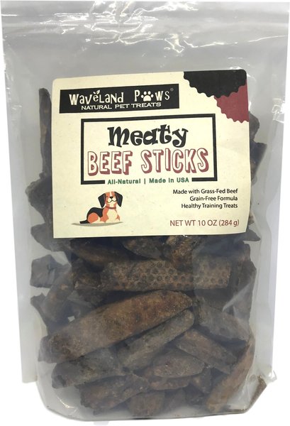 Waveland Paws Beef Meaty Sticks Dog Treats