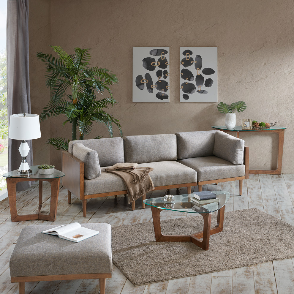 INK+IVY Modern Mid Century Walker Coffee Table   Transitional   Coffee Tables   by Olliix  Houzz