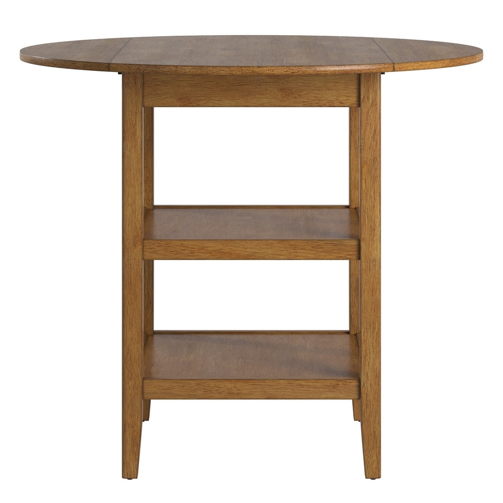 Eleanor Round Counter height Drop leaf Table by iNSPIRE Q Classic