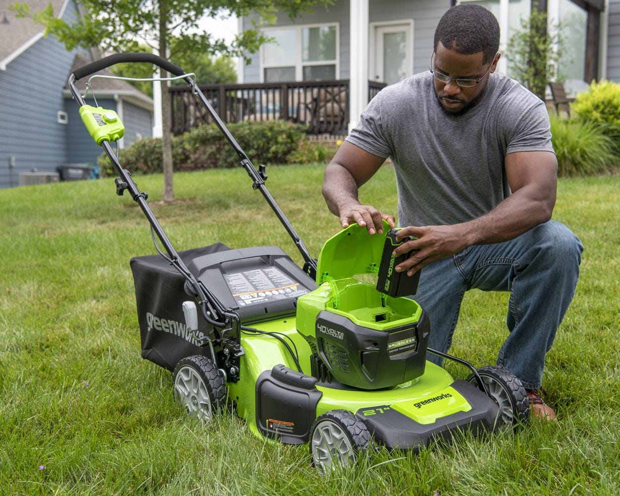 40V 21-Inch Cordless Lawn Mower | Greenworks