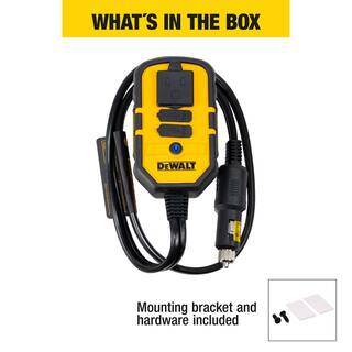 DW 140-Watt Portable Car Power Inverter with Dual USB Ports DXAEPI140