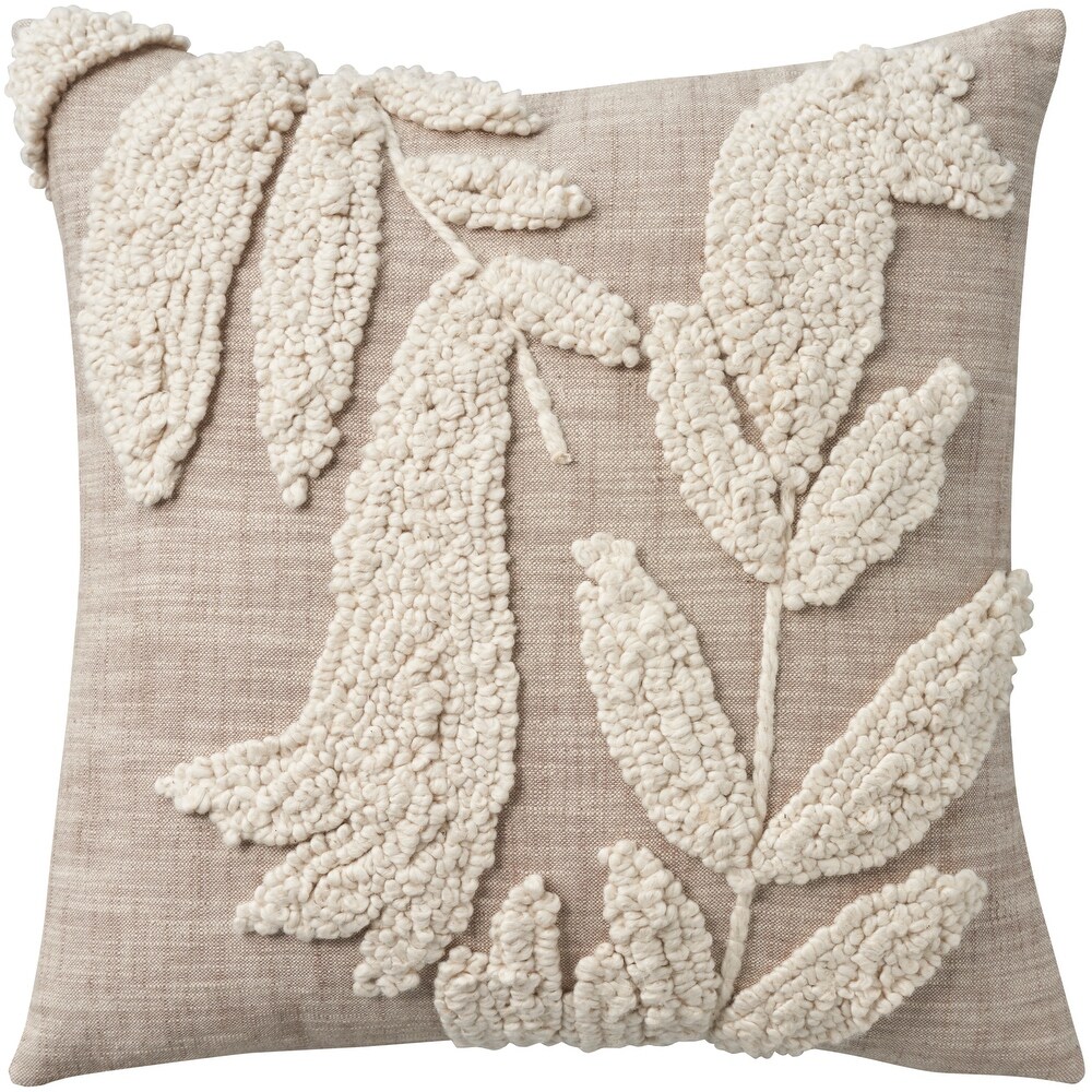 Mina Victory Life Styles Nature Natural Throw Pillow