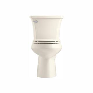 KOHLER Highline Arc the Complete Solution 2-Piece 1.28 GPF Single Flush Elongated Toilet in Biscuit Seat Included (9-Pack) K-78279-9-96