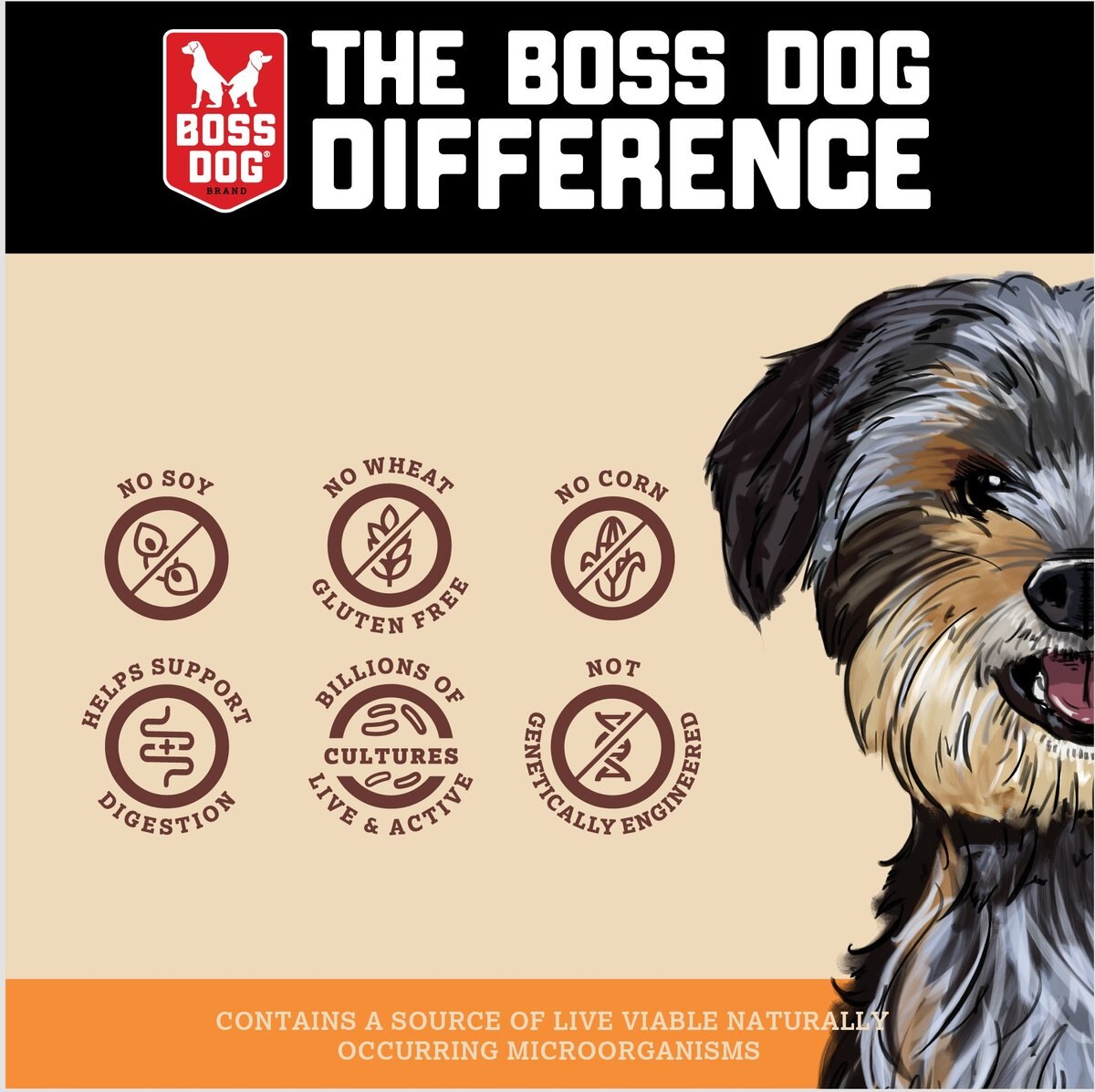 Boss Dog Proballs Chicken Freeze Dried Dog Treats