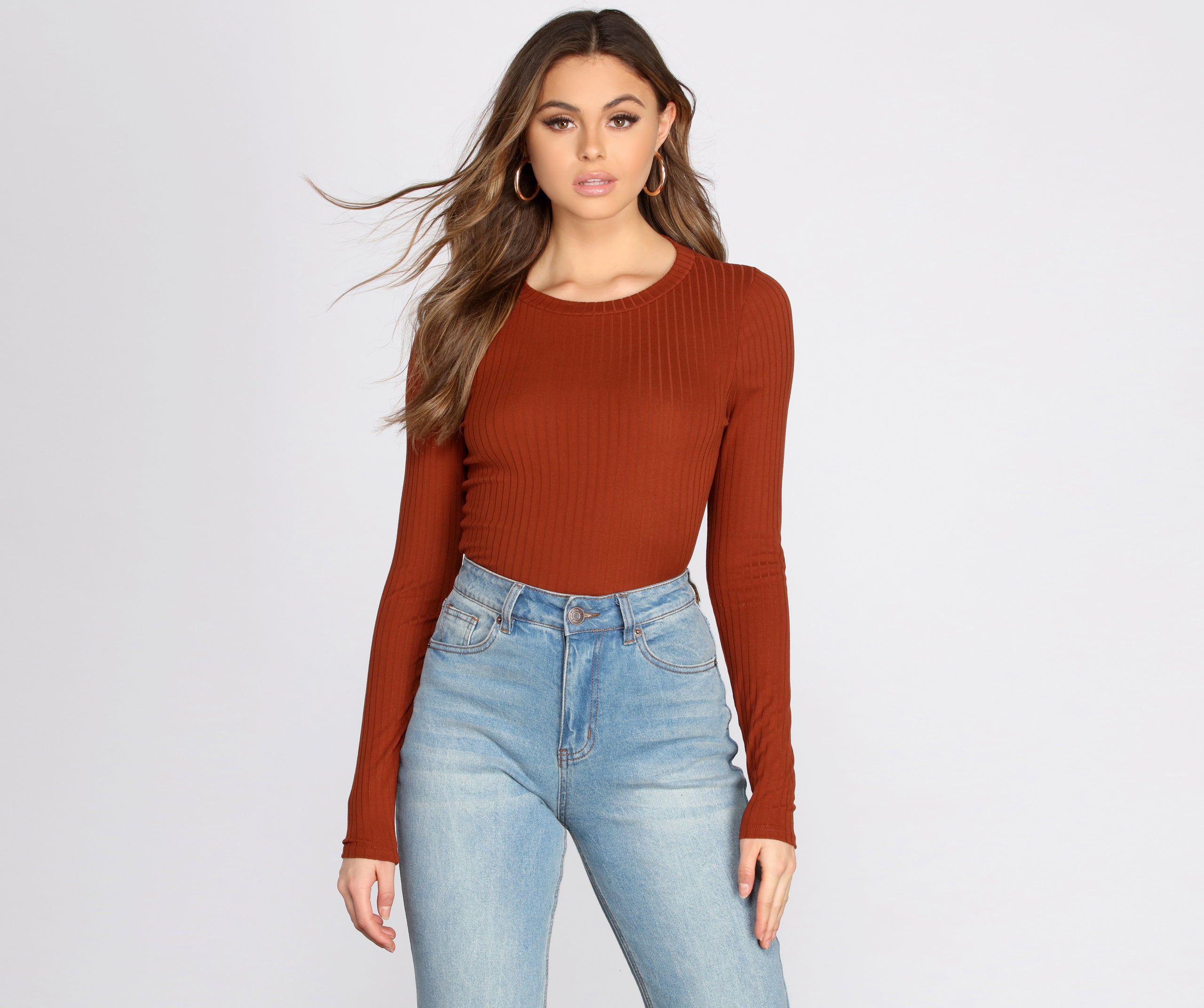 Feeling Basic Crew Neck Top