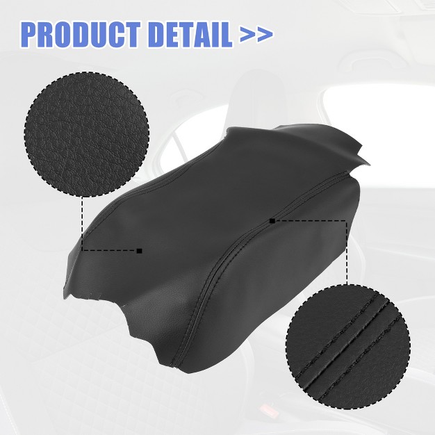 Unique Bargains For Land Rover Range Rover Sport 2006 2013 Microfiber Leather Car Center Console Lid Armrest Seat Box Cover Black