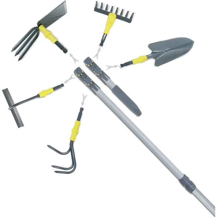 Factory Direct Outdoor 7 piece Stainless Steel Garden Hand Tool Sets With Tool Bag