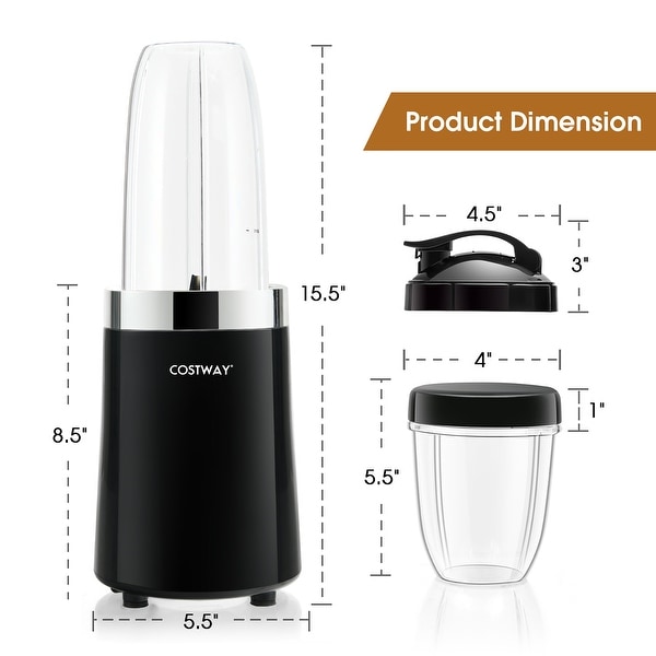 1000W Portable Blender 6-Blade Smoothie Blender