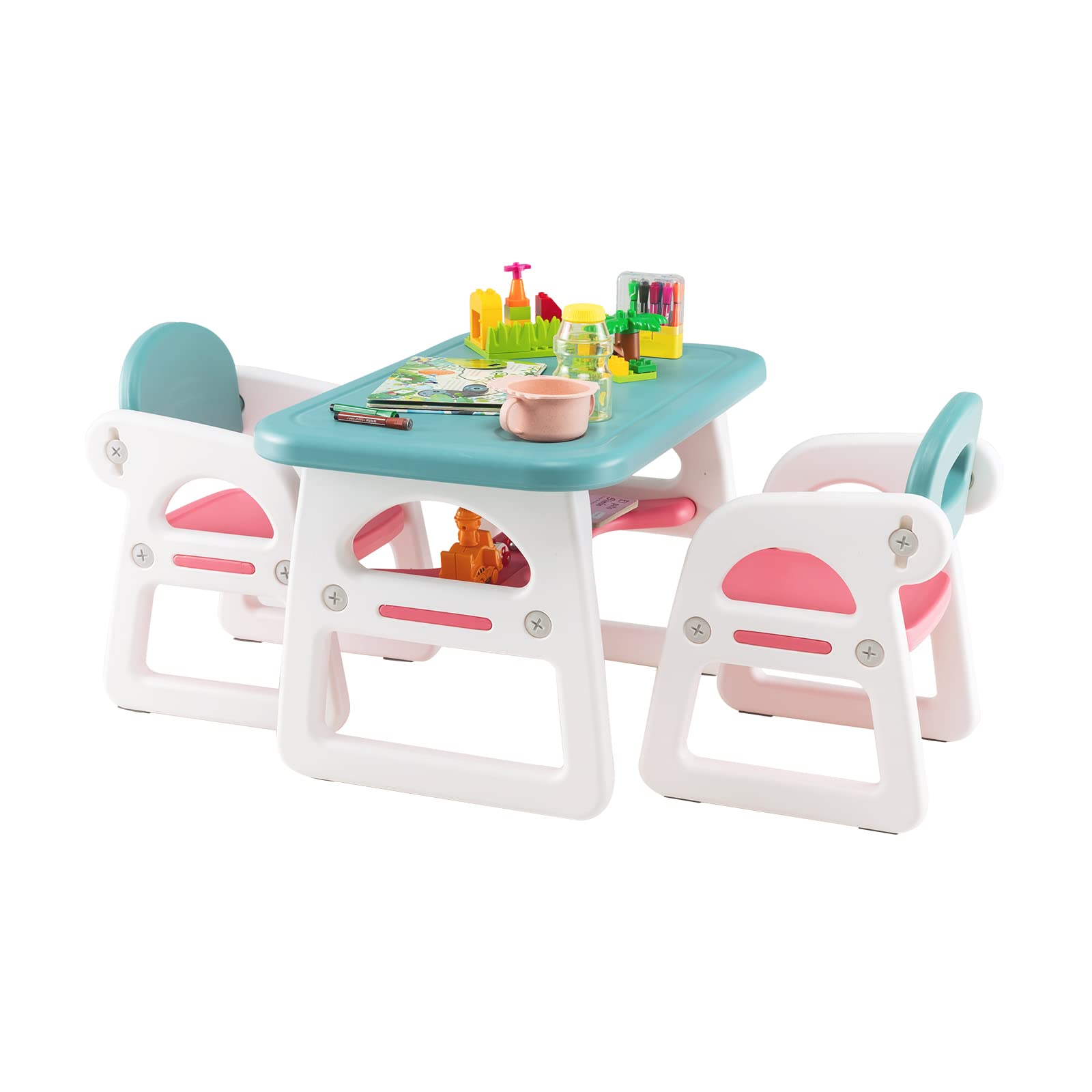 Costzon Kids Table and Chair Set