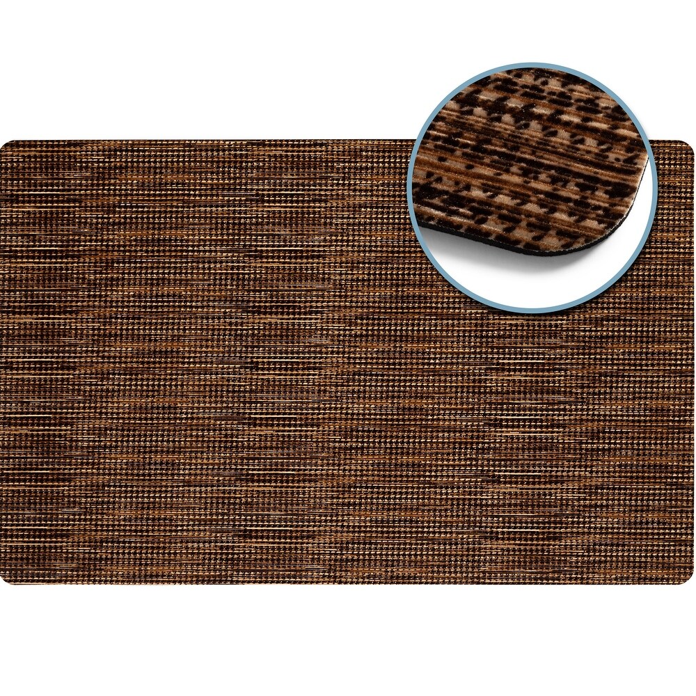 SoHome Smooth Step Houndstooth Machine Washable Utility Mat  24\