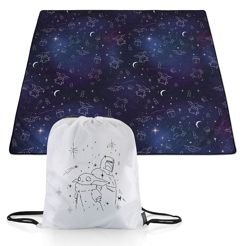 Oniva Mandalorian Grogu Impresa Picnic Blanket