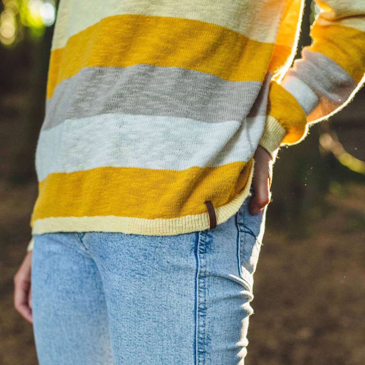 Dusk Knitted Jumper - Mellow Yellow