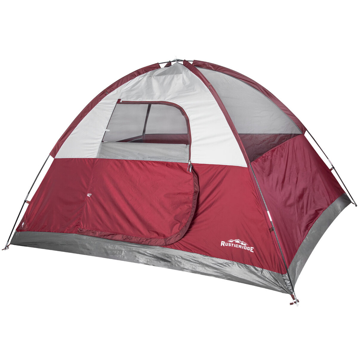 Rustic Ridge 6 Person Dome Tent  Maroon