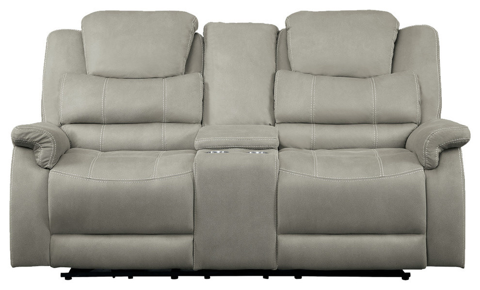 Prose Power Double Reclining Love Seat   Transitional   Loveseats   by Lexicon Home  Houzz