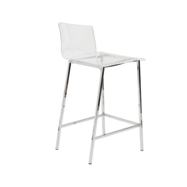 Sasha Stool Clear Acrylic Ghost stool - 35