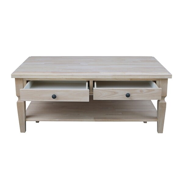 Vista Solid Wood Coffee Table - 48