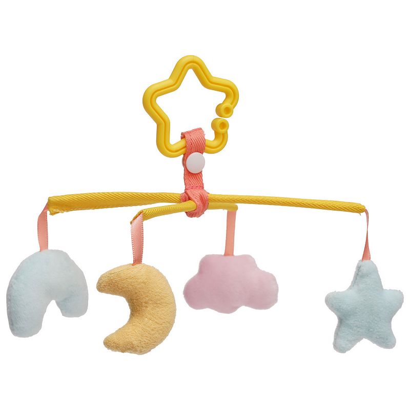 Manhattan Toy Stella Collection Soft Baby Doll Crib and Mobile for 12 to 15 Baby Dolls