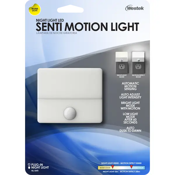 Westek Senti LED Motion Night Light