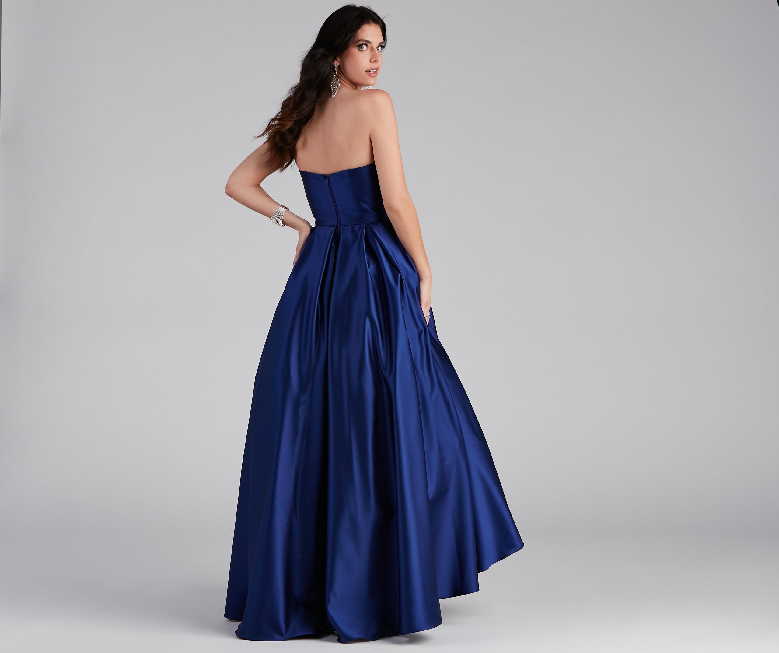 Anastasia Strapless A-Line Ball Gown